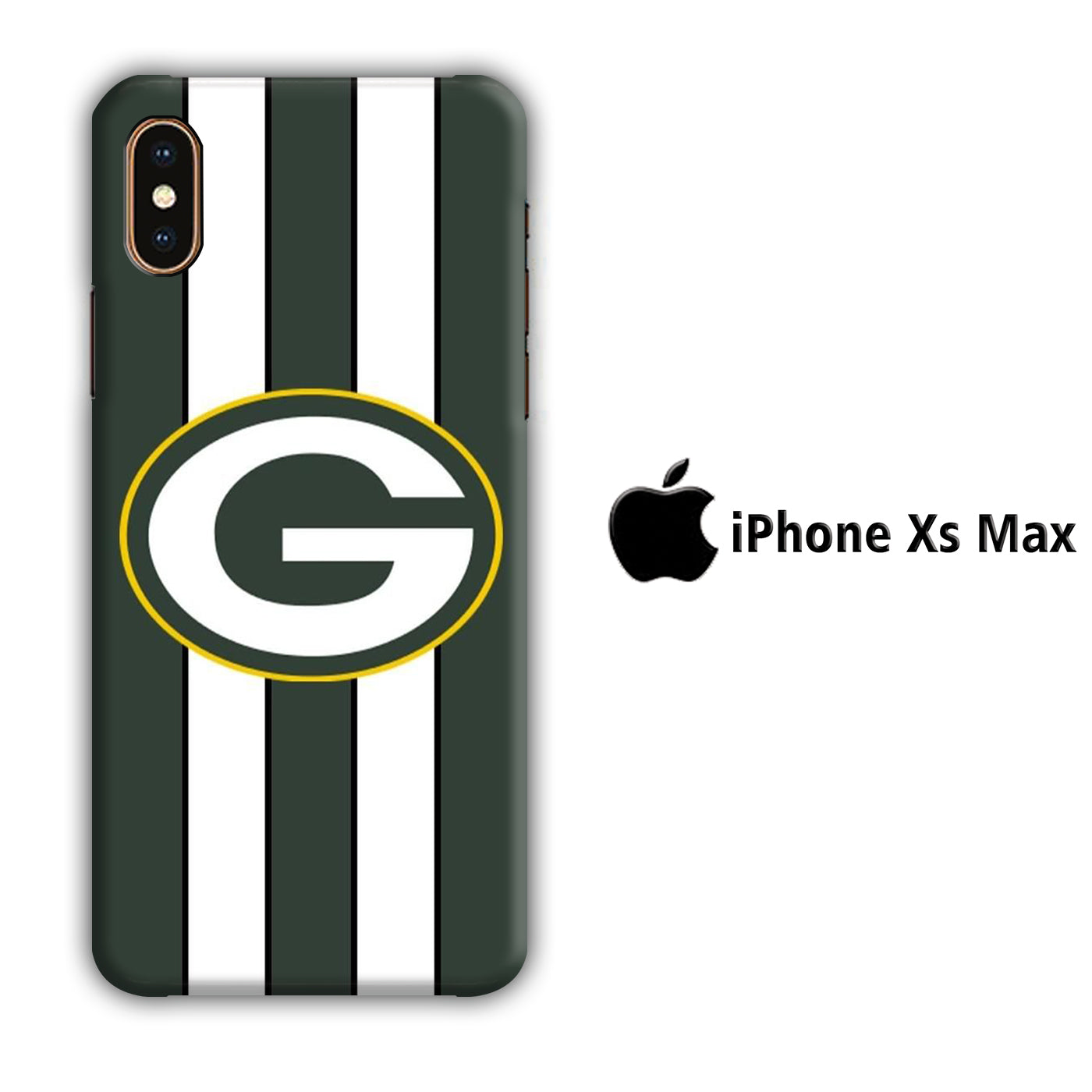 NFL Greenbay Packers 001 iPhone Xs Max 3D Case - cleverny