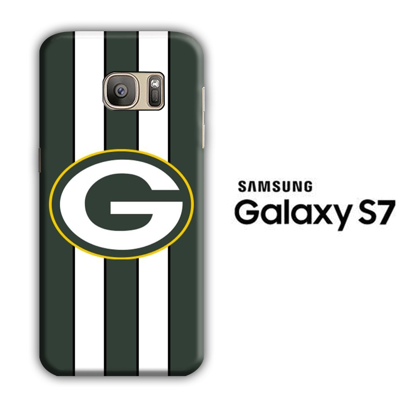 NFL Greenbay Packers 001 Samsung Galaxy S7 3D Case - cleverny