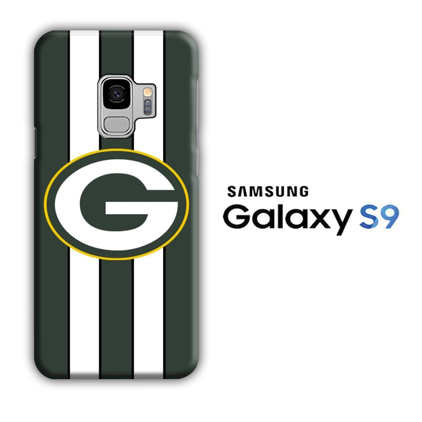 NFL Greenbay Packers 001 Samsung Galaxy S9 3D Case - cleverny