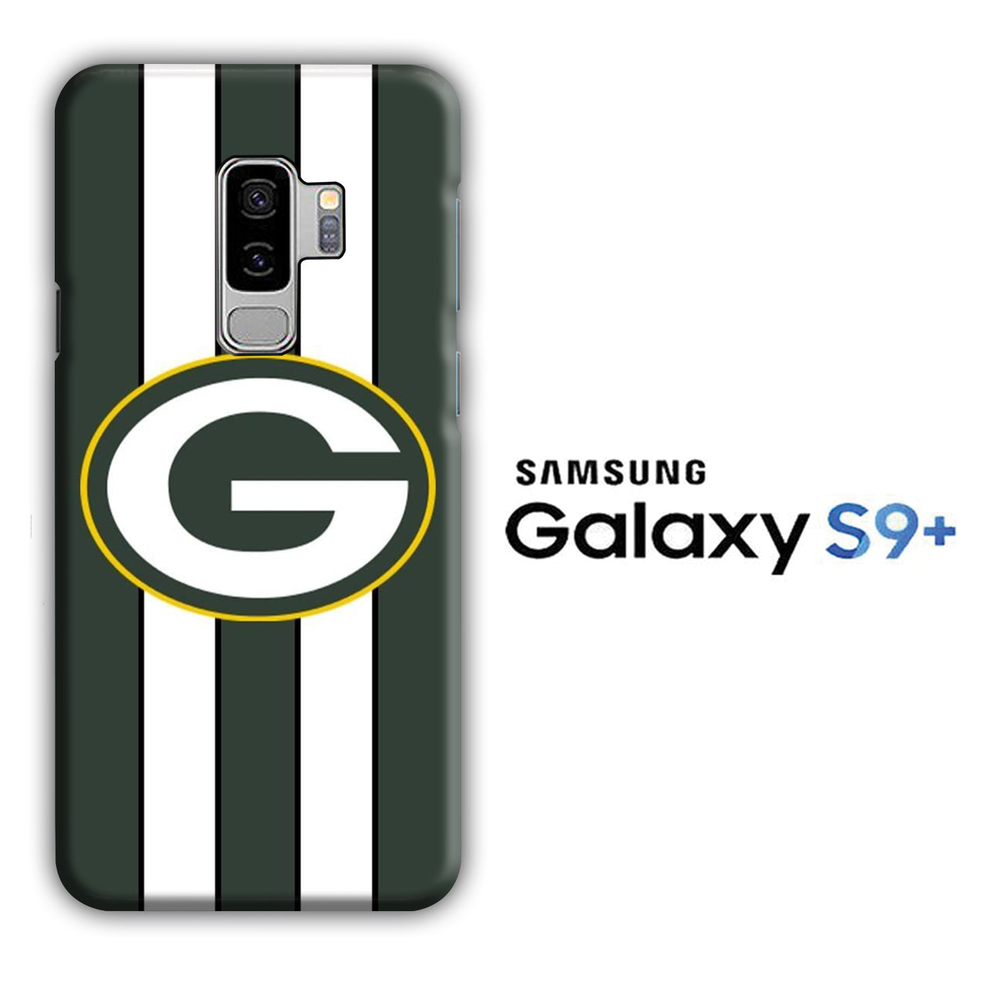 NFL Greenbay Packers 001 Samsung Galaxy S9 Plus 3D Case - cleverny