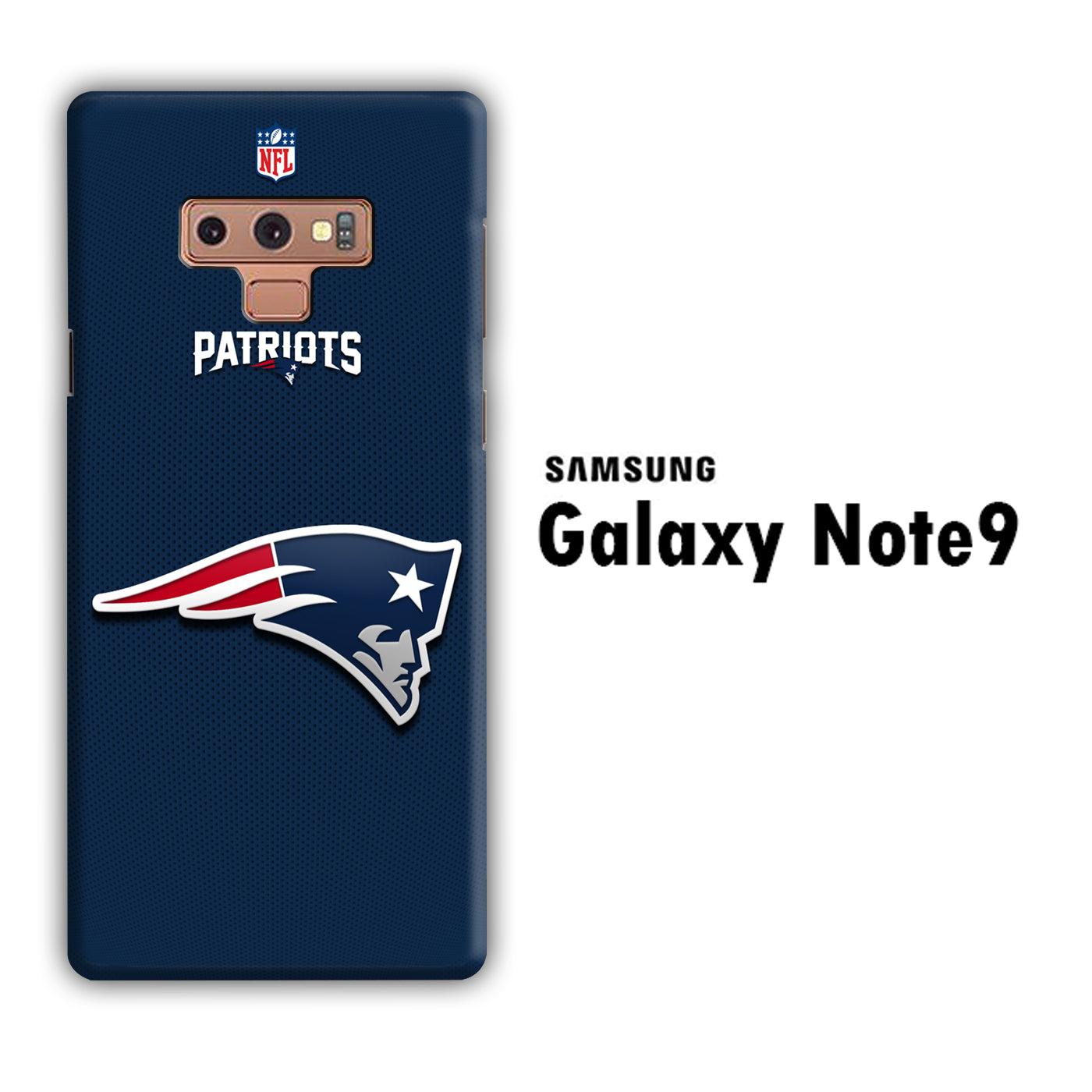 NFL New England Patriots 001 Samsung Galaxy Note 9 3D Case - cleverny