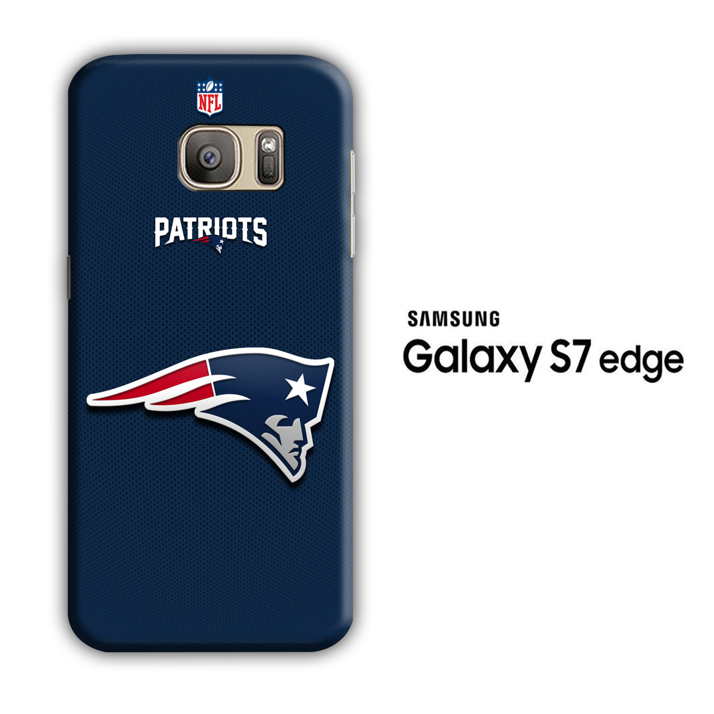 NFL New England Patriots 001 Samsung Galaxy S7 Edge 3D Case - cleverny