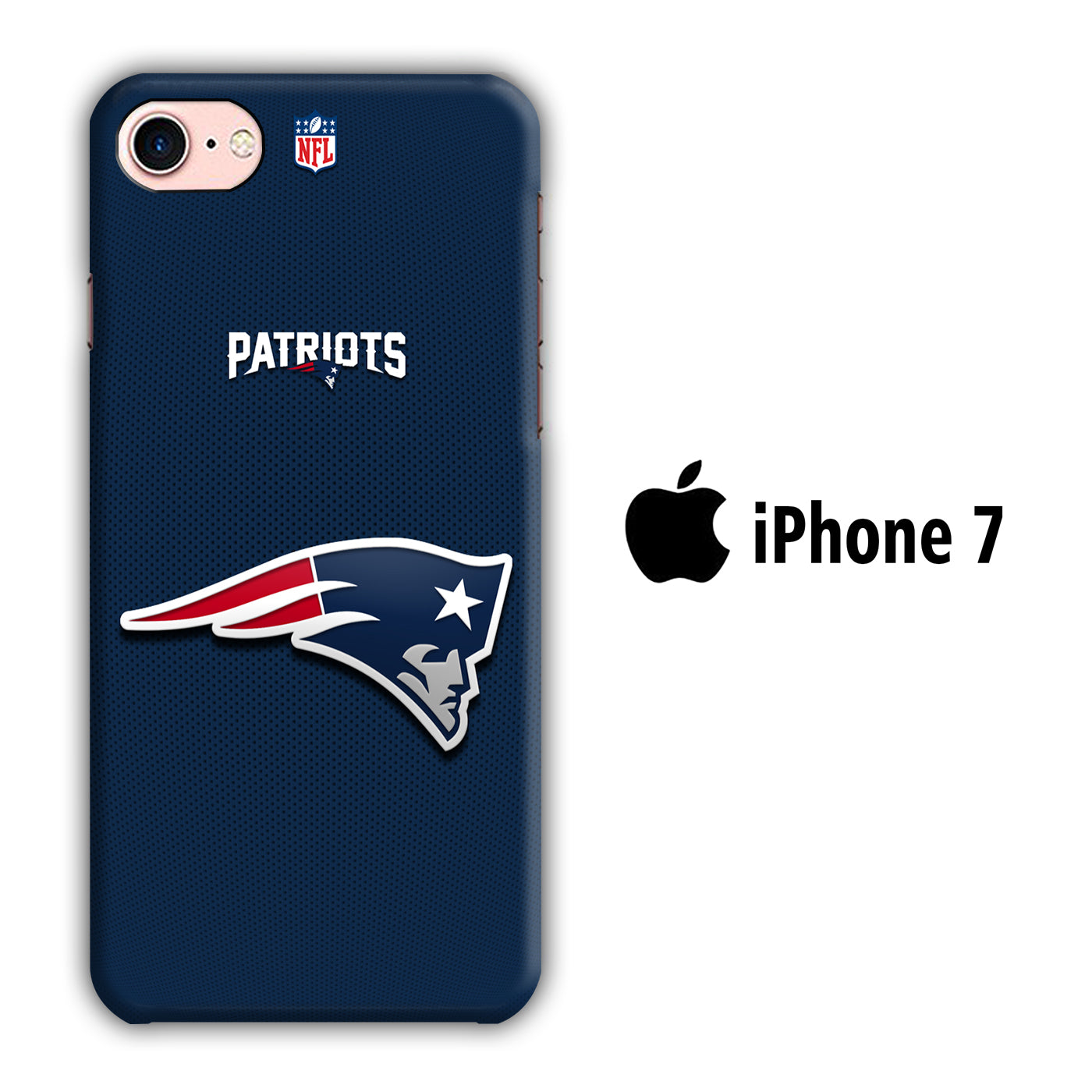 NFL New England Patriots 001 iPhone 7 3D Case - cleverny
