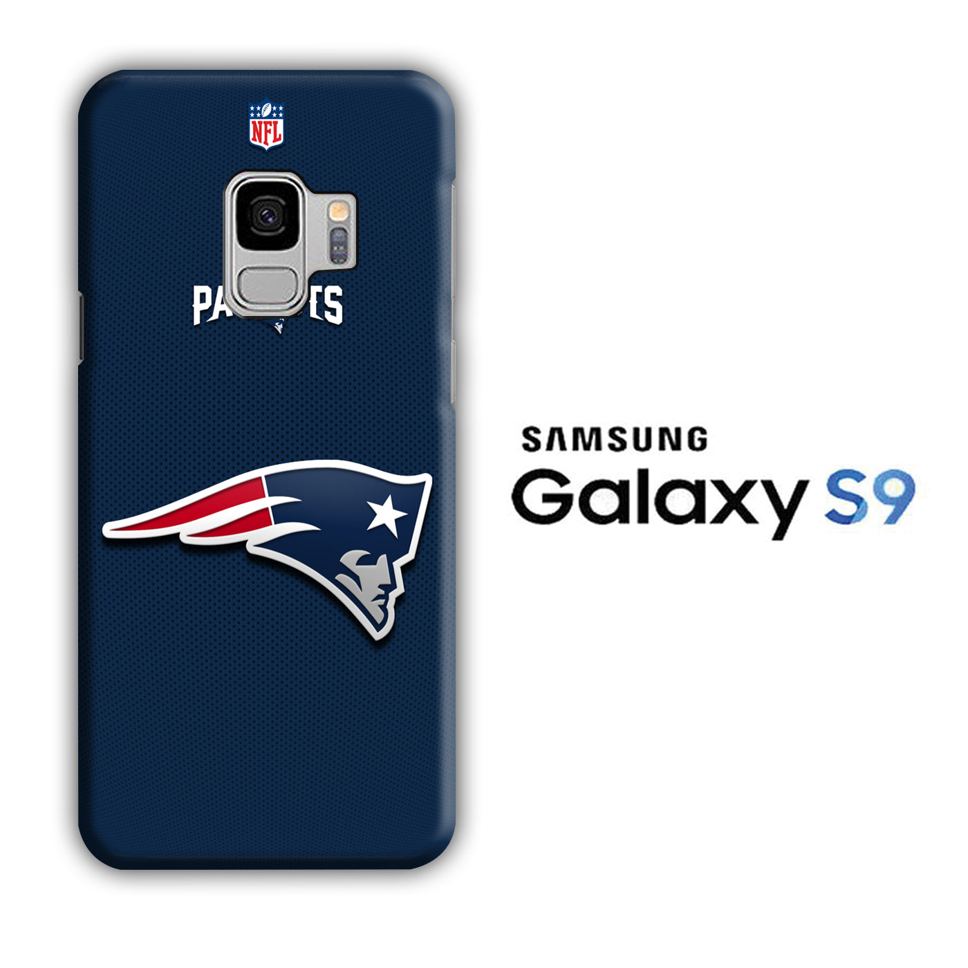 NFL New England Patriots 001 Samsung Galaxy S9 3D Case - cleverny