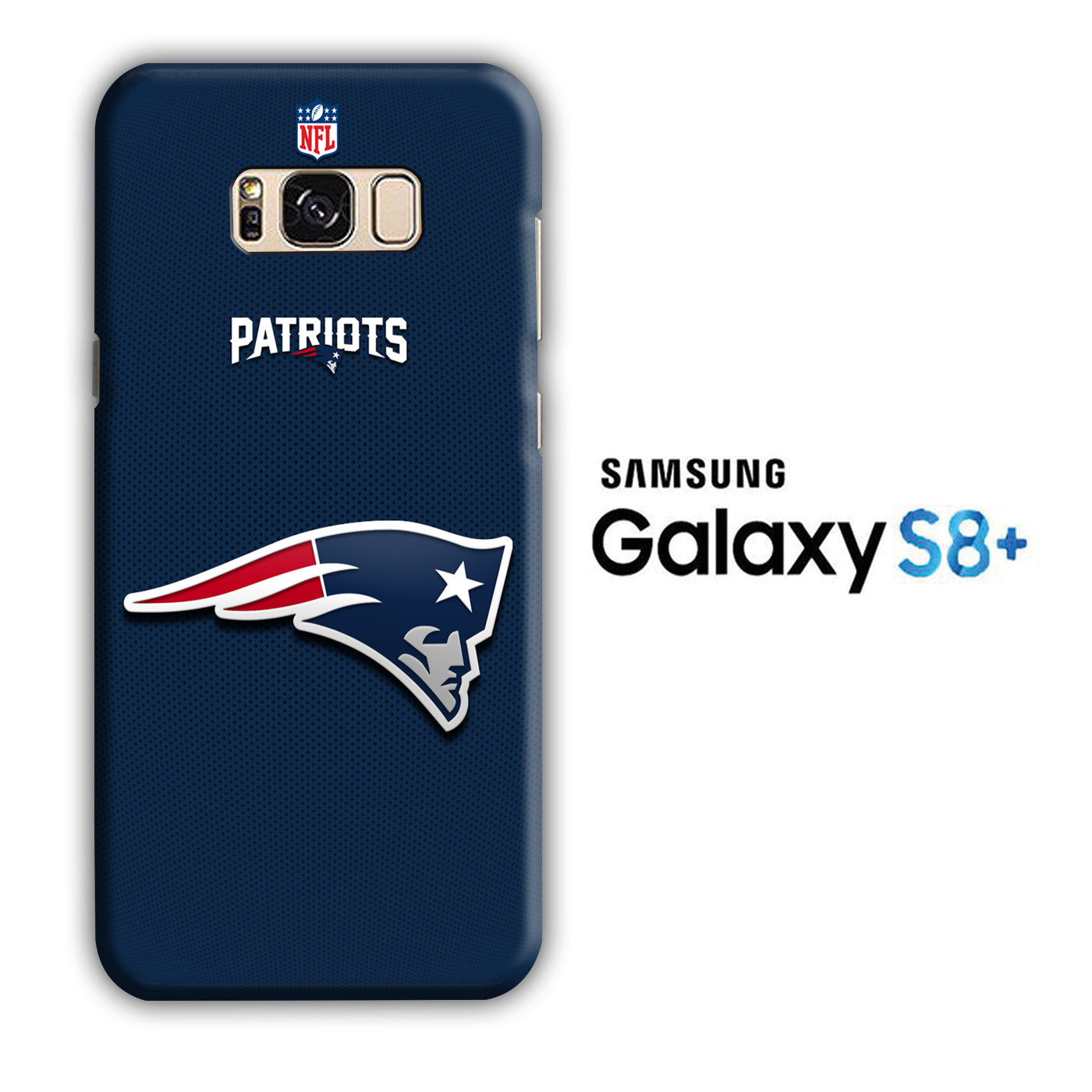 NFL New England Patriots 001 Samsung Galaxy S8 Plus 3D Case - cleverny