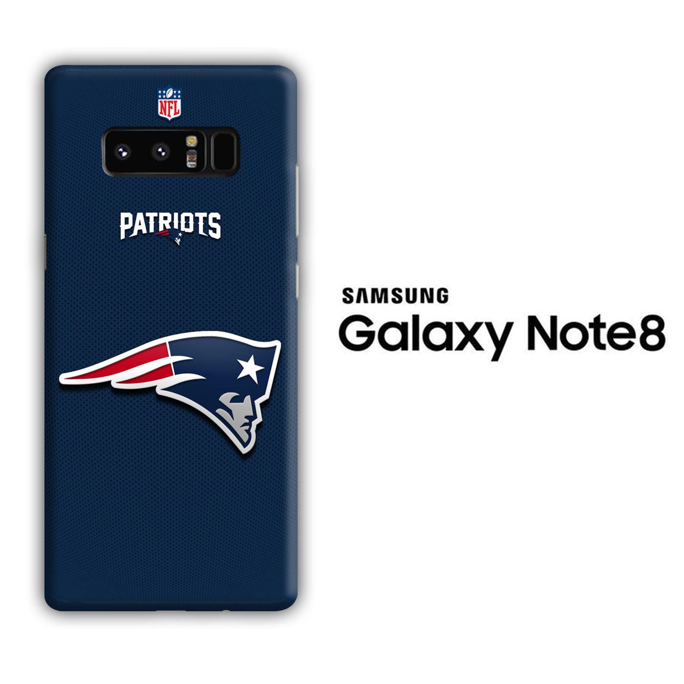 NFL New England Patriots 001 Samsung Galaxy Note 8 3D Case - cleverny