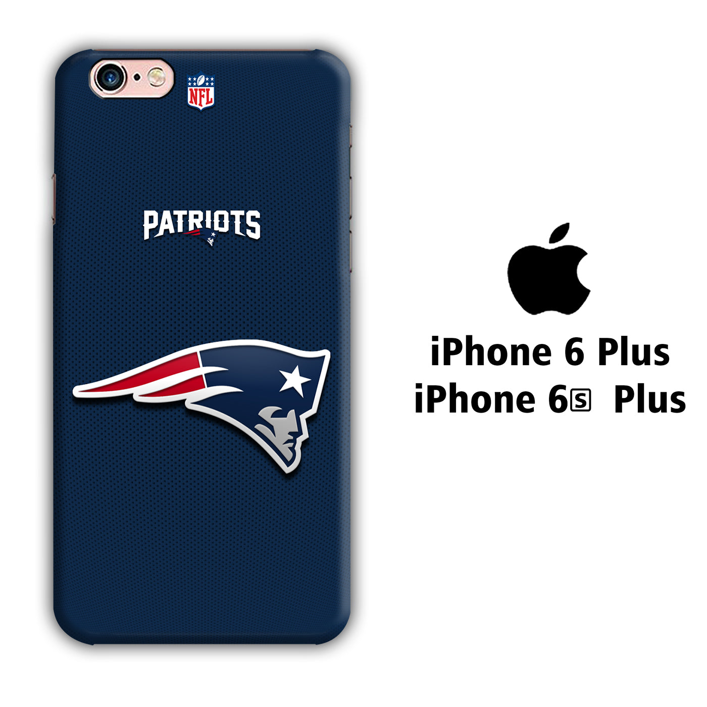 NFL New England Patriots 001 iPhone 6 Plus | 6s Plus 3D Case - cleverny