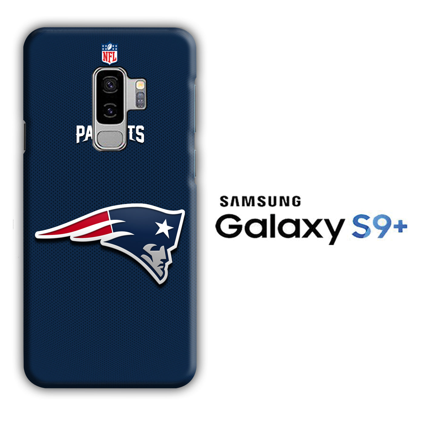 NFL New England Patriots 001 Samsung Galaxy S9 Plus 3D Case - cleverny