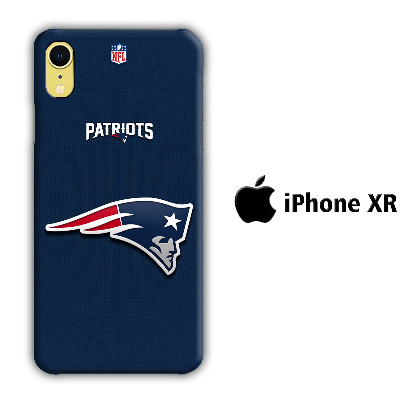 NFL New England Patriots 001 iPhone XR 3D Case - cleverny