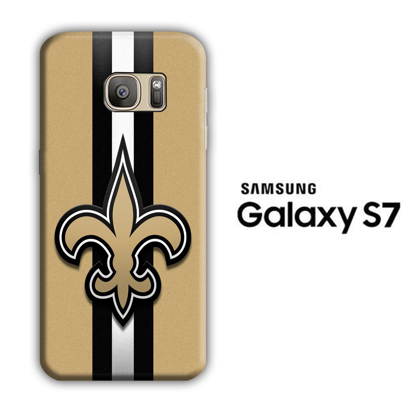 NFL New Orleans Saints 001 Samsung Galaxy S7 3D Case - cleverny
