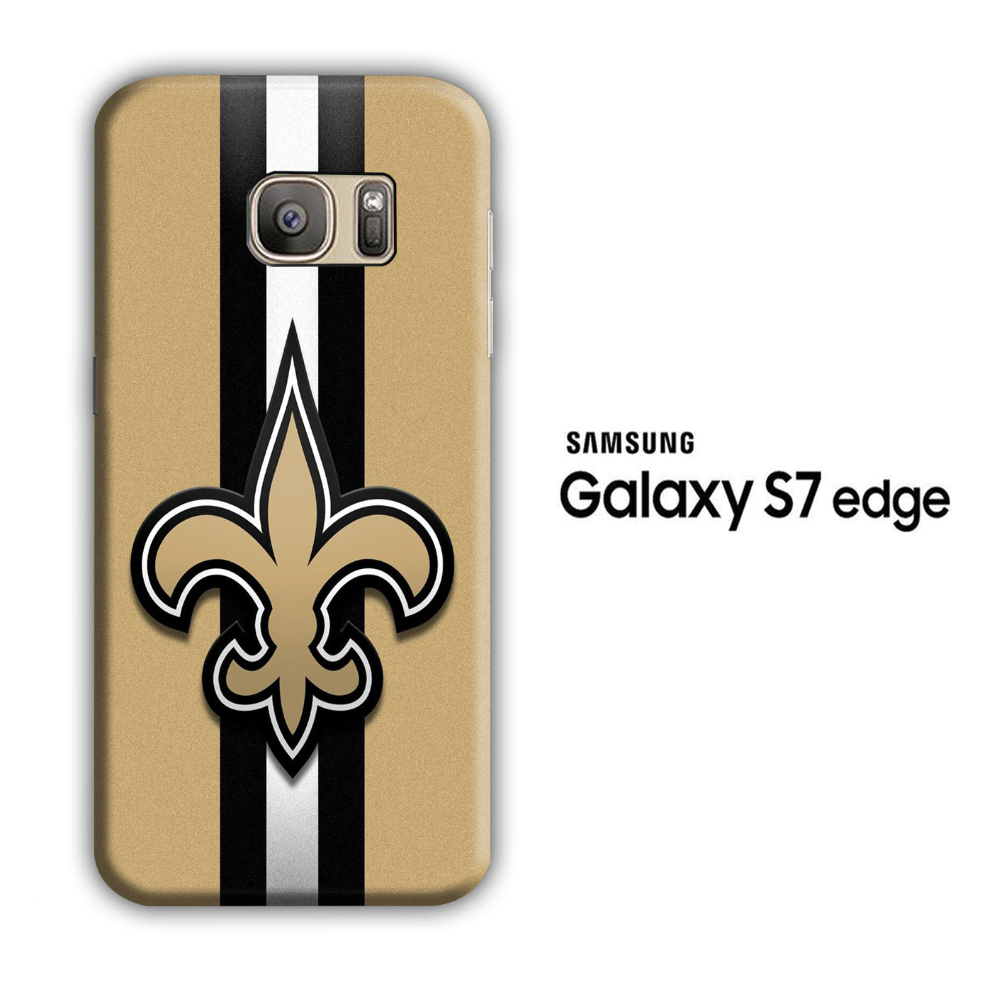NFL New Orleans Saints 001 Samsung Galaxy S7 Edge 3D Case - cleverny