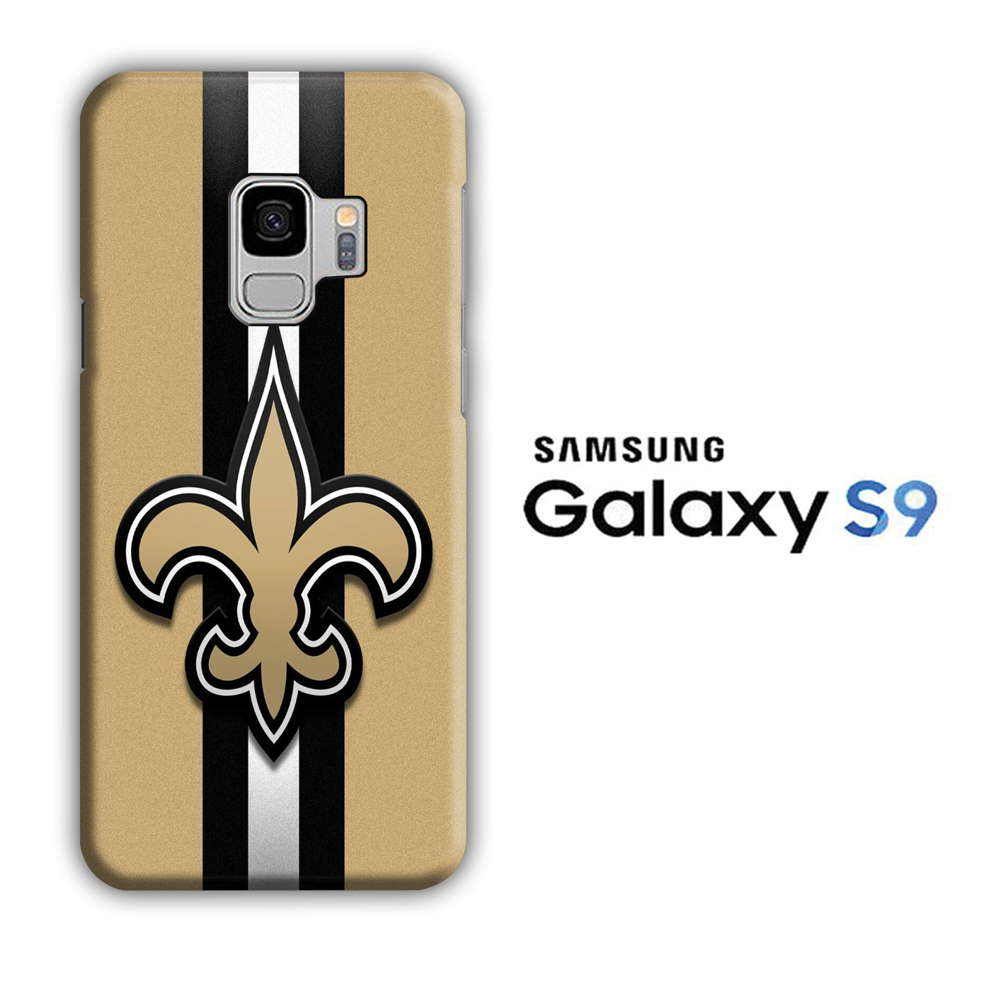 NFL New Orleans Saints 001 Samsung Galaxy S9 3D Case - cleverny