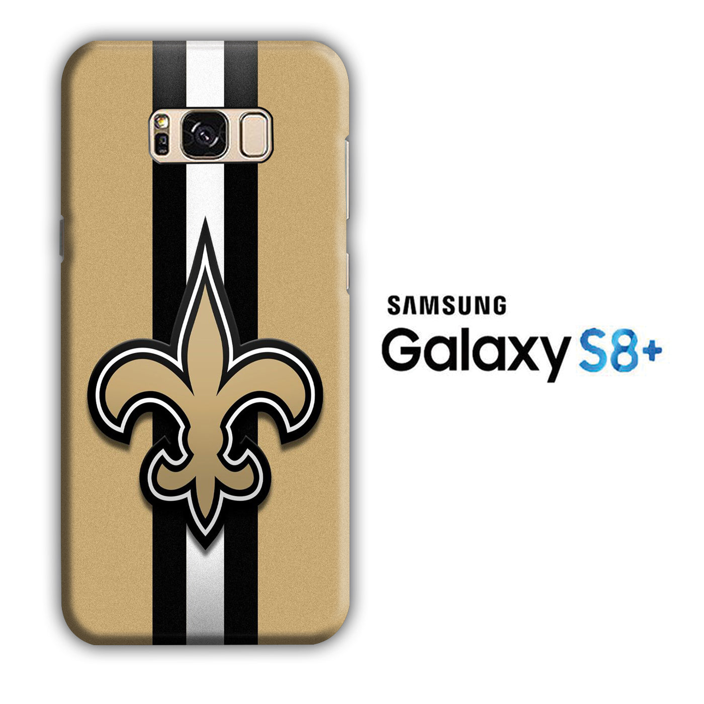 NFL New Orleans Saints 001 Samsung Galaxy S8 Plus 3D Case - cleverny