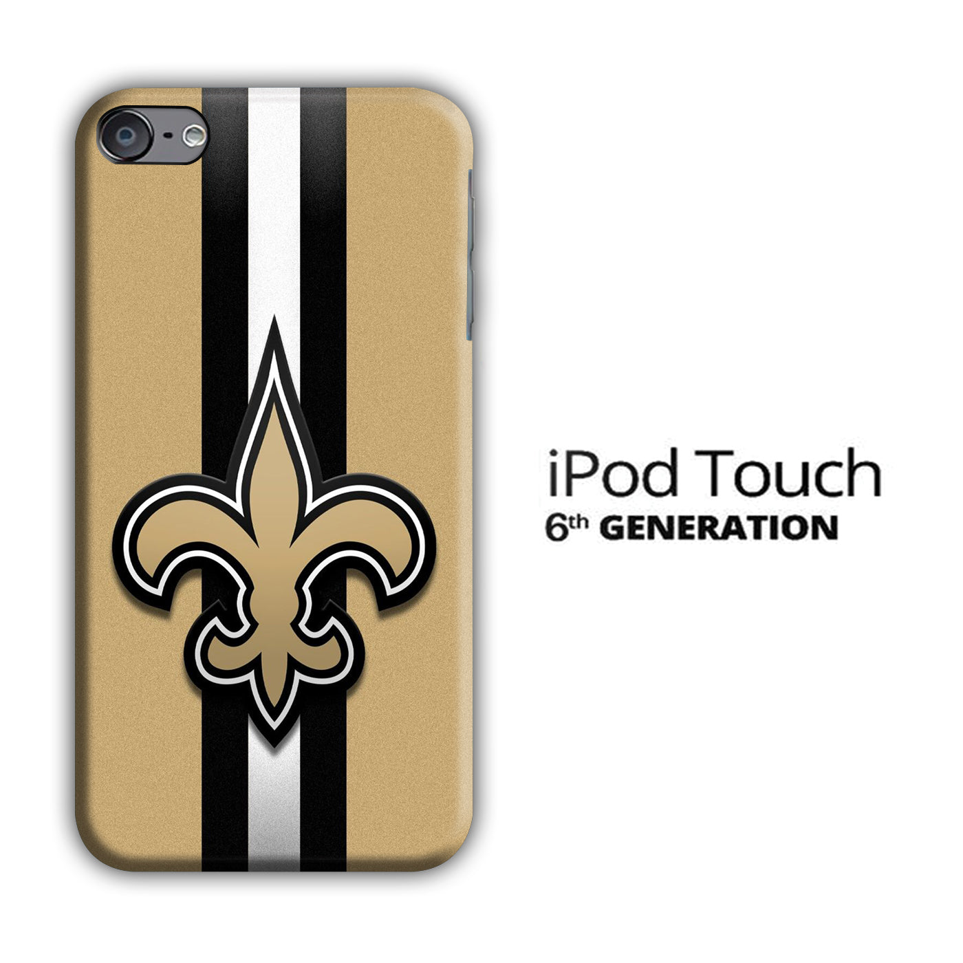 NFL New Orleans Saints 001 iPod Touch 6 3D Case - cleverny