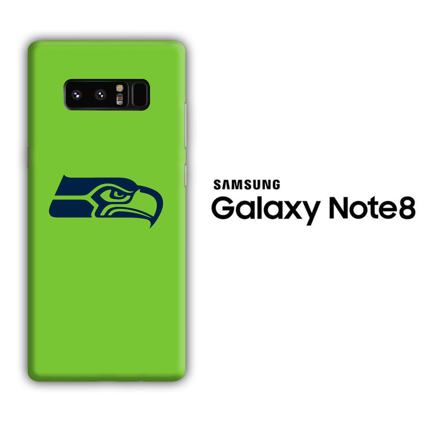 NFL Seattle Seahawks Samsung Galaxy Note 8 3D Case - cleverny
