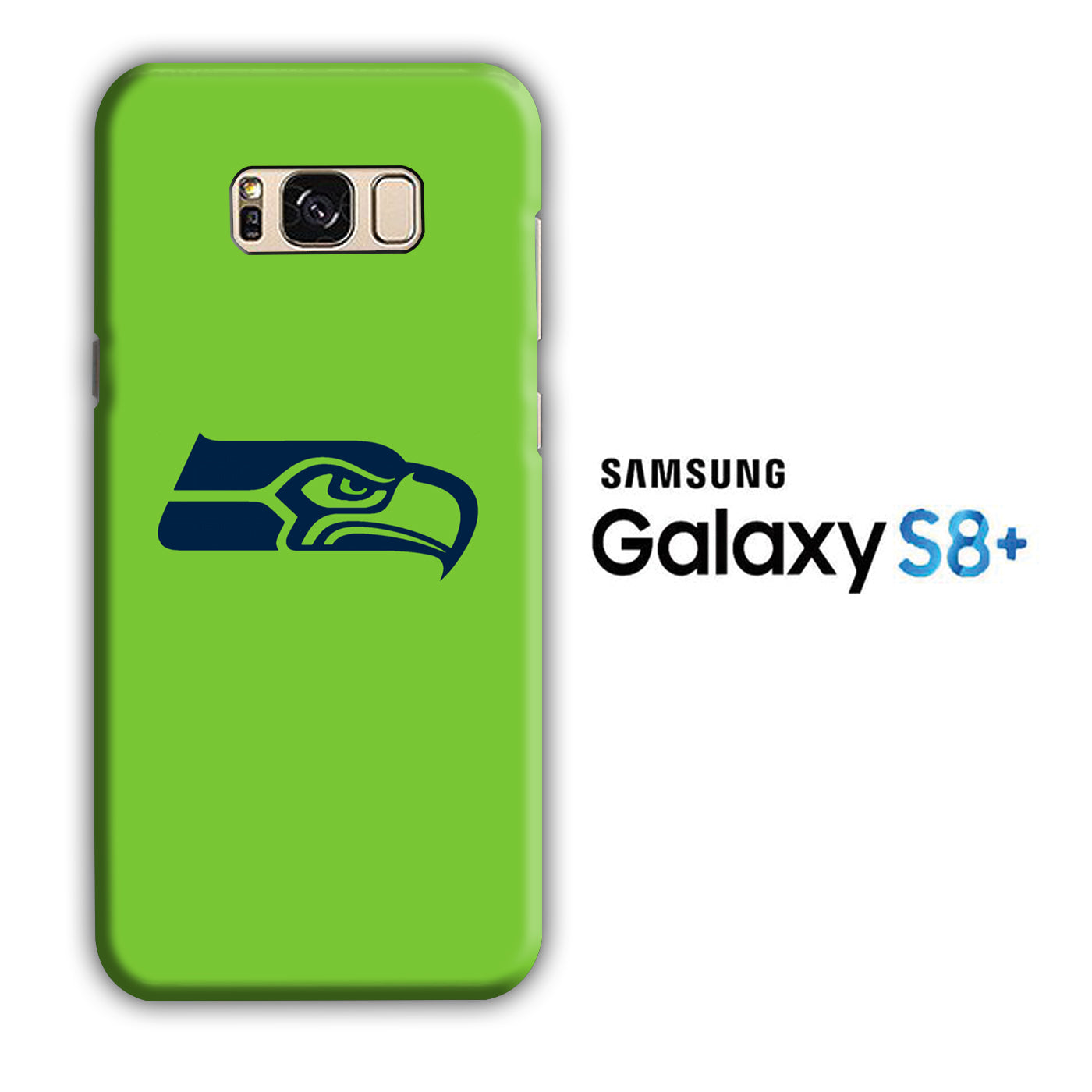 NFL Seattle Seahawks Samsung Galaxy S8 Plus 3D Case - cleverny