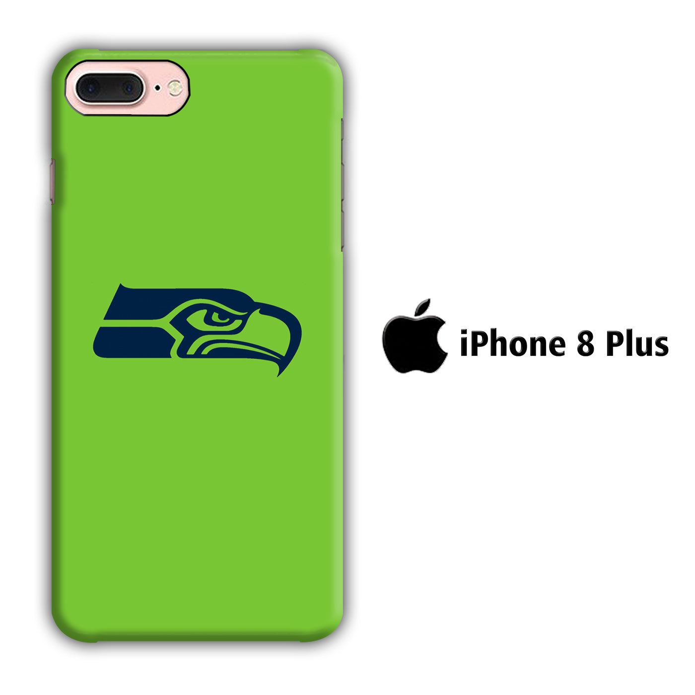 NFL Seattle Seahawks iPhone 8 Plus 3D Case - cleverny