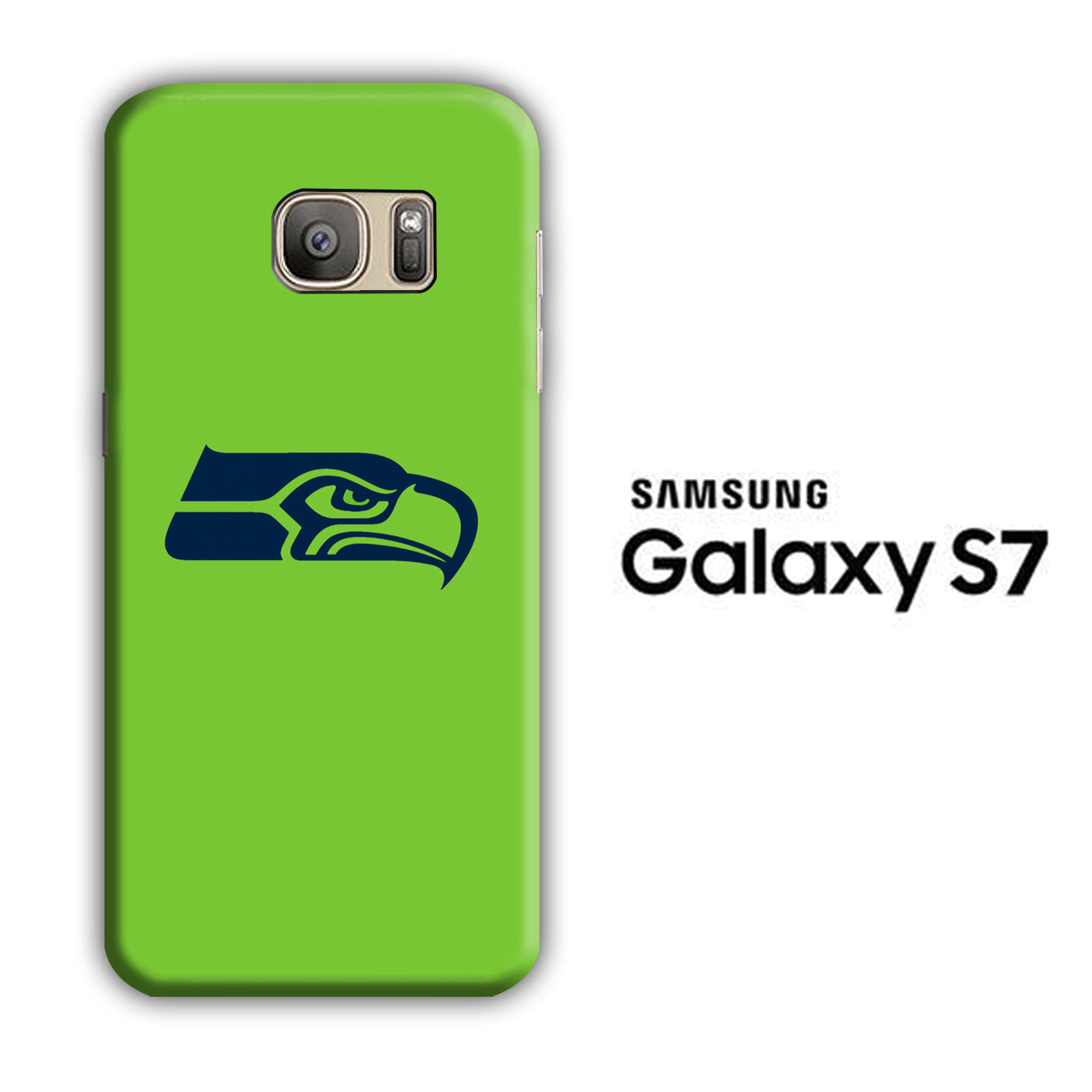 NFL Seattle Seahawks Samsung Galaxy S7 3D Case - cleverny