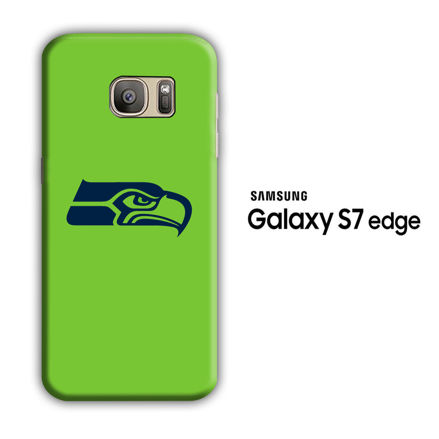 NFL Seattle Seahawks Samsung Galaxy S7 Edge 3D Case - cleverny
