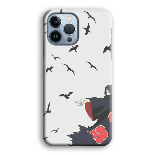 Naruto Itachi Raven iPhone 13 Pro 3D Case