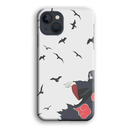 Naruto Itachi Raven iPhone 13 3D Case