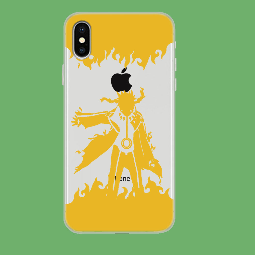 Naruto Final Battle iPhone Xs Clear Case