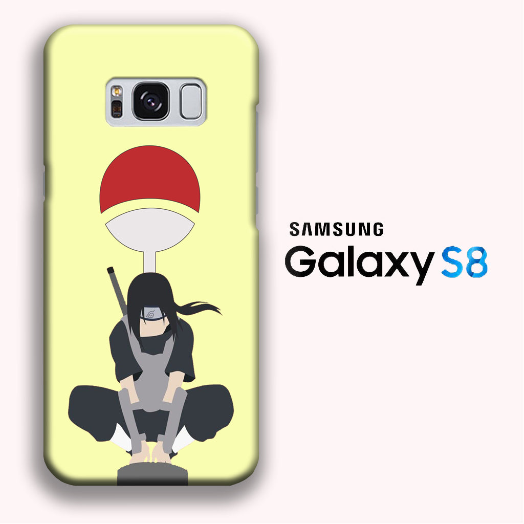 Naruto Itachi Curse Samsung Galaxy S8 3D Case