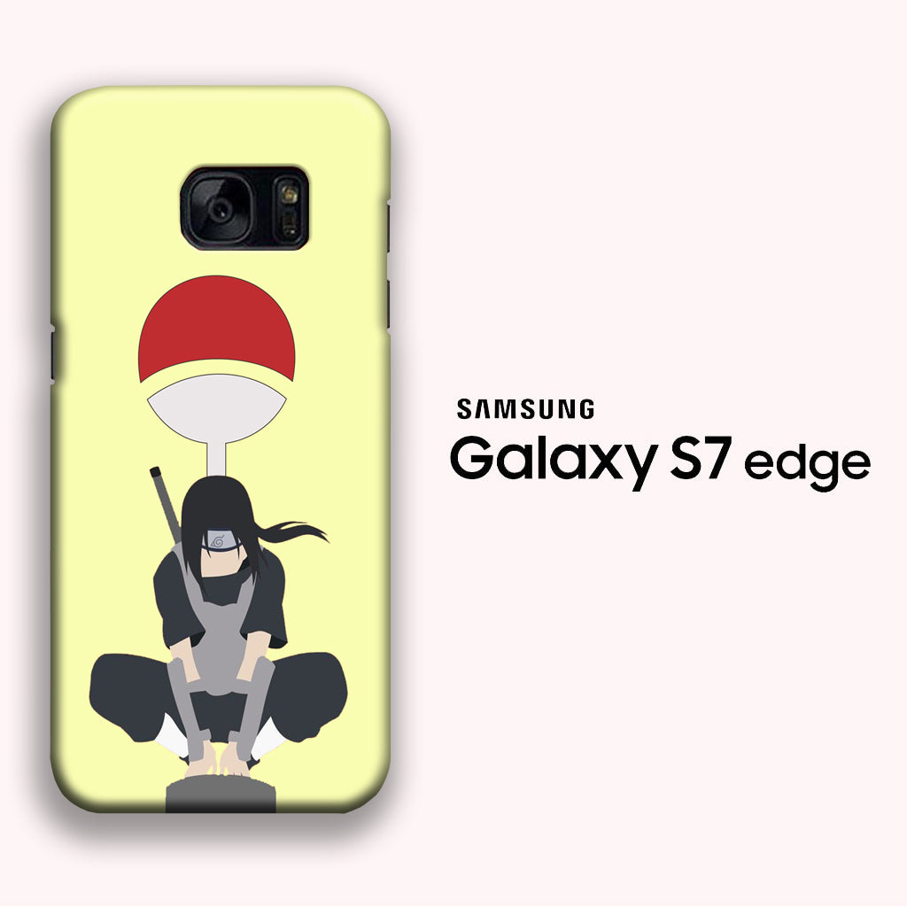 Naruto Itachi Curse Samsung Galaxy S7 Edge 3D Case