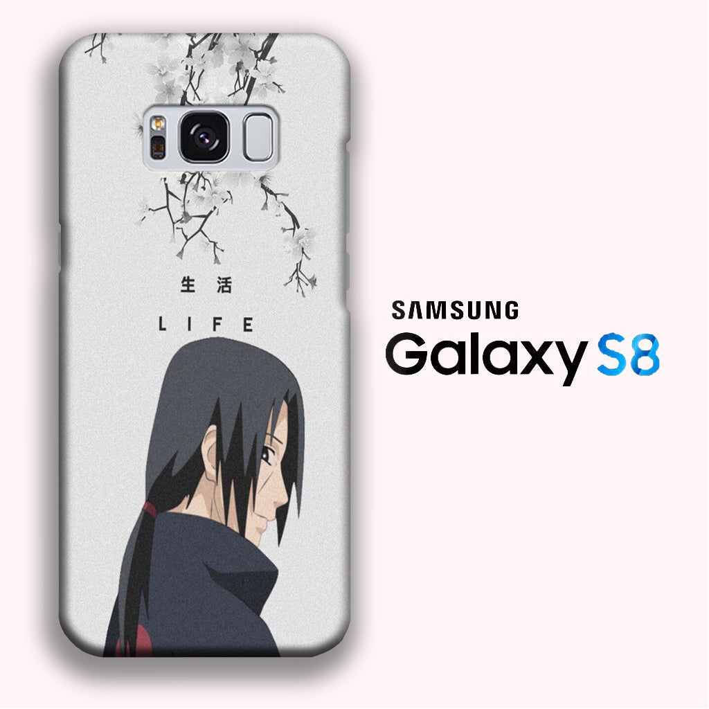 Naruto Itachi Life Samsung Galaxy S8 3D Case