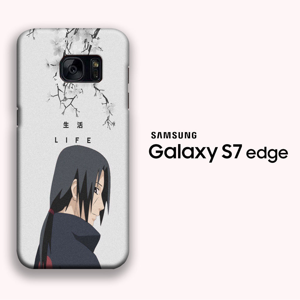 Naruto Itachi Life Samsung Galaxy S7 Edge 3D Case