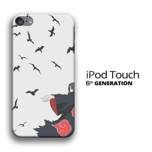Naruto Itachi Raven iPod Touch 6 3D Case