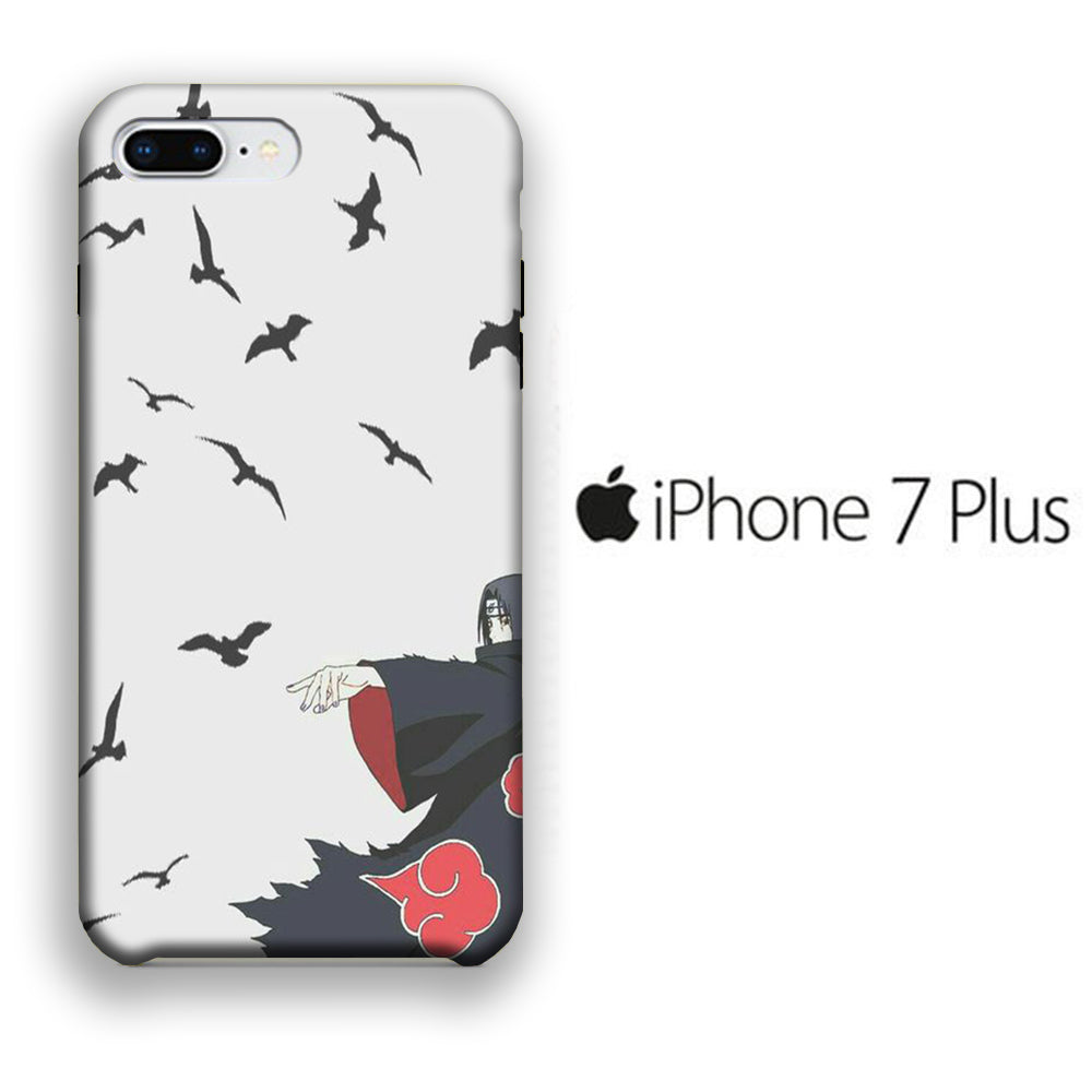 Naruto Itachi Raven iPhone 7 Plus 3D Case