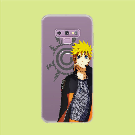 Naruto Seal of Soul Samsung Galaxy Note 9 Clear Case