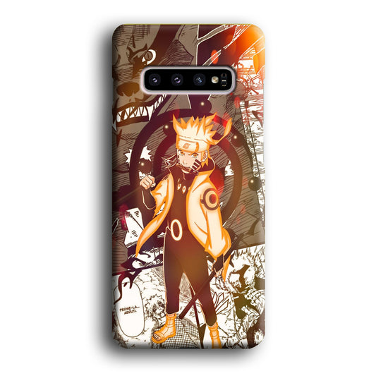 Naruto Shine of Faith Samsung Galaxy S10 3D Case