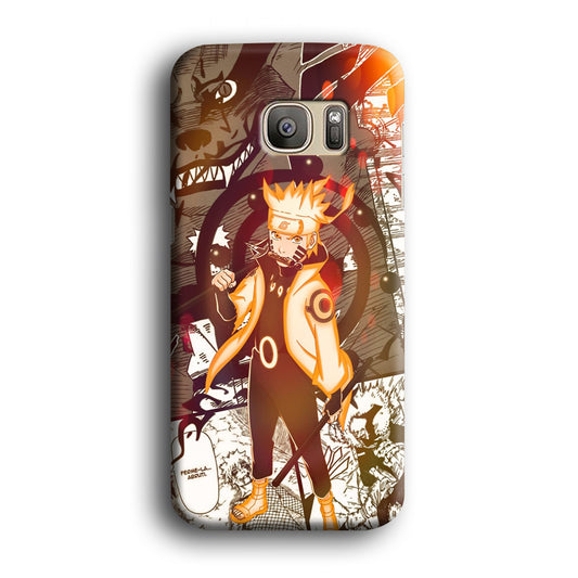Naruto Shine of Faith Samsung Galaxy S7 Edge 3D Case