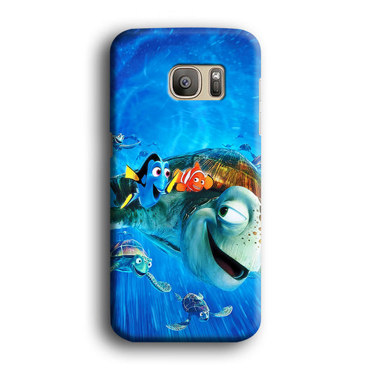 Nemo Skate in The Stream Samsung Galaxy S7 Edge 3D Case