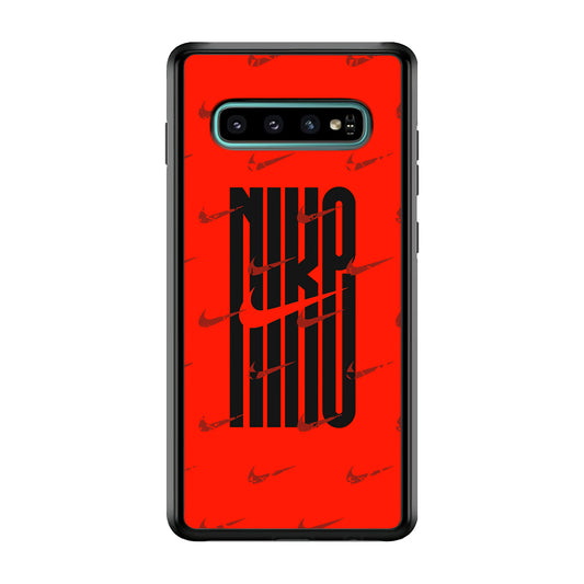 Nike Light Up The Red Samsung Galaxy S10 Case