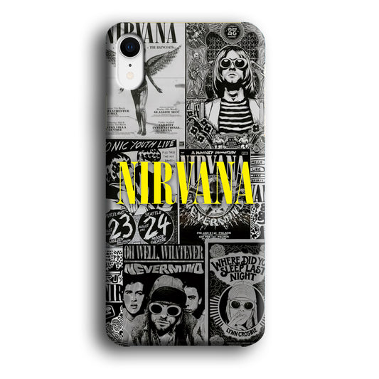 Nirvana Album Collage iPhone XR 3D Case