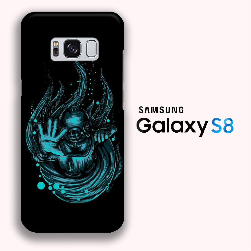 Octopus Catch Samsung Galaxy S8 3D Case