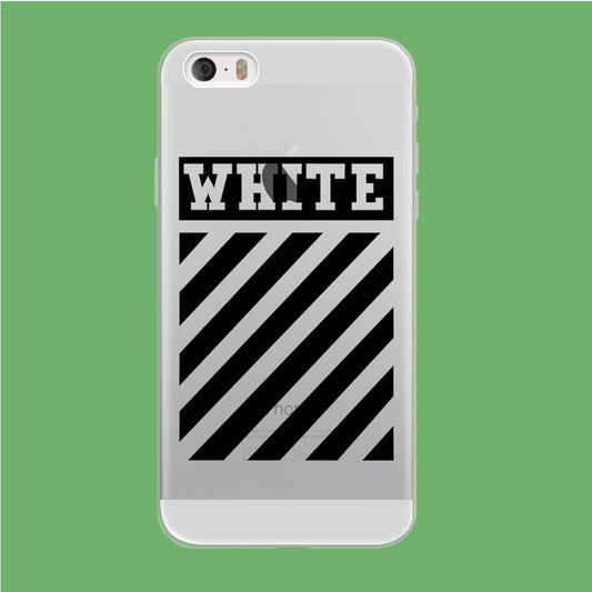Off White in Black Line iPhone 5 | 5s Clear Case