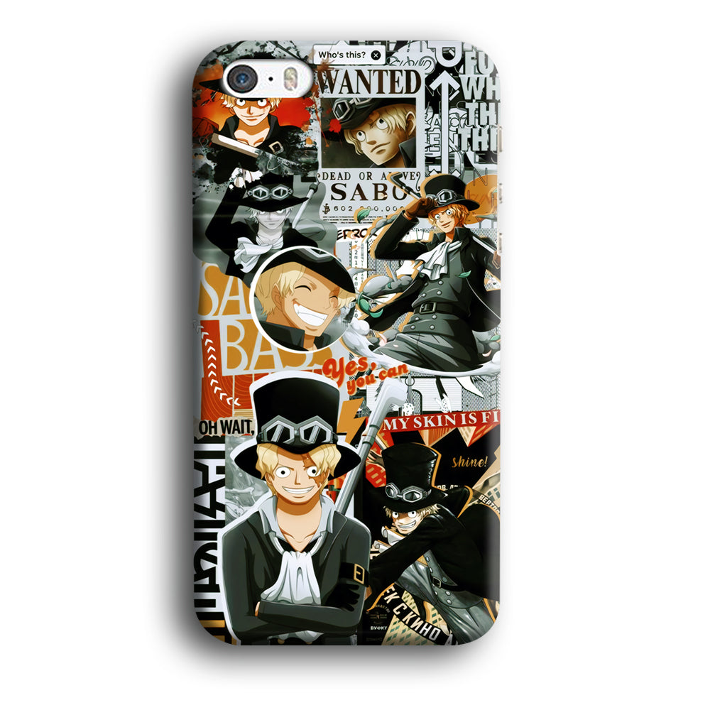 One Piece Sabo in Fire iPhone 5 | 5s 3D Case
