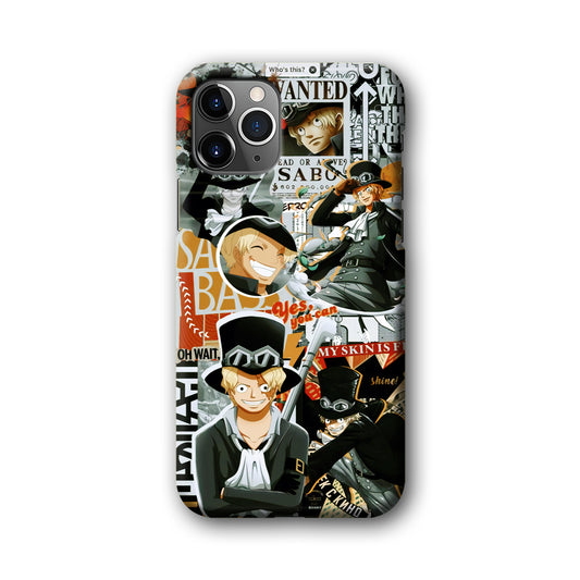 One Piece Sabo in Fire iPhone 11 Pro Max 3D Case