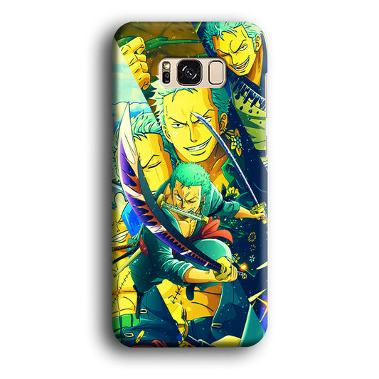One Piece Zoro Santoryu Samsung Galaxy S8 Plus 3D Case