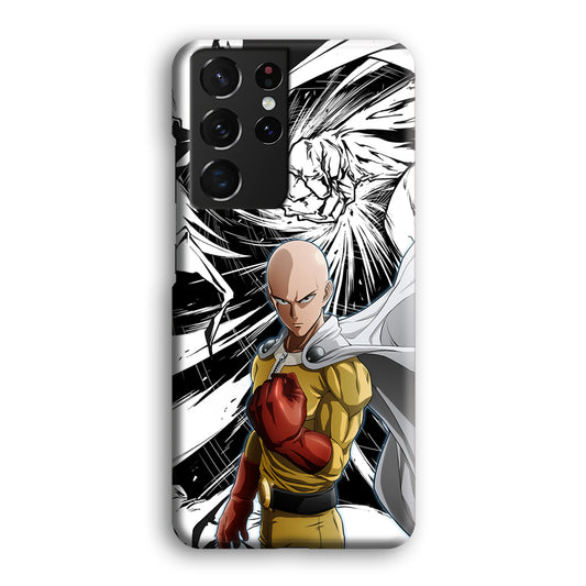 One Punch Man Single Serious Punch Samsung Galaxy S21 Ultra 3D Case