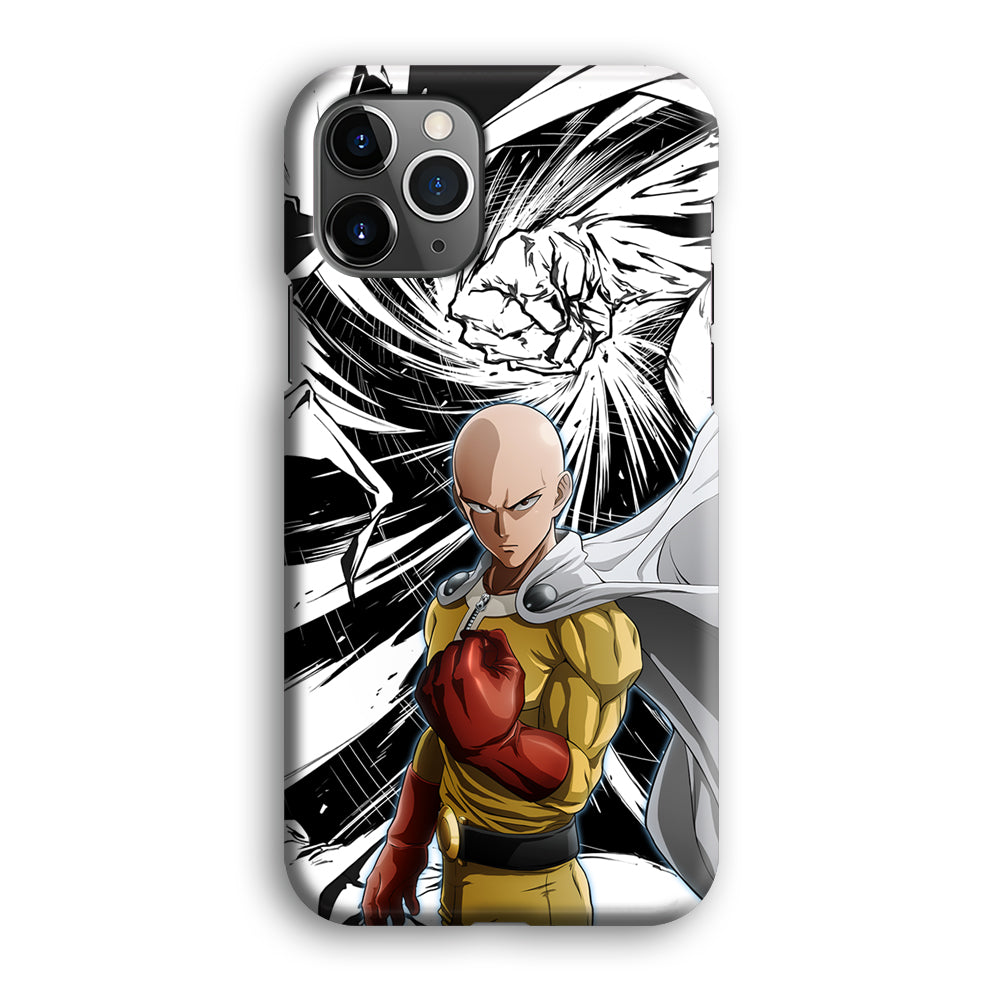 One Punch Man Single Serious Punch iPhone 12 Pro 3D Case
