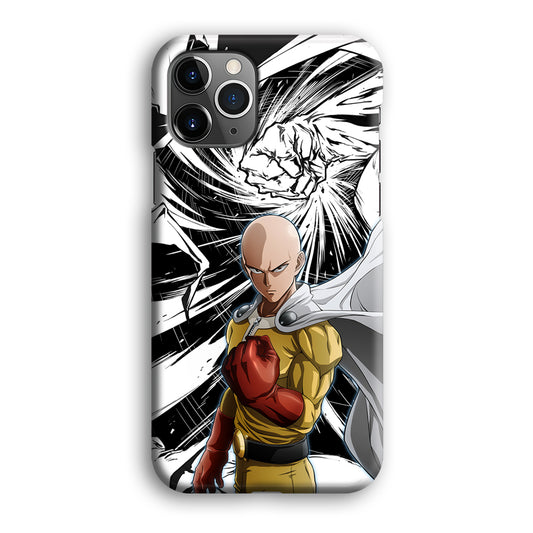 One Punch Man Single Serious Punch iPhone 12 Pro 3D Case