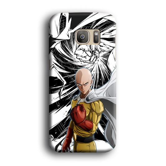 One Punch Man Single Serious Punch Samsung Galaxy S7 Edge 3D Case