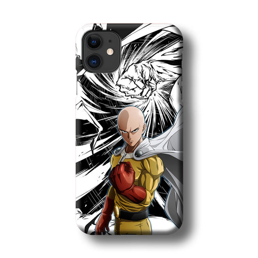 One Punch Man Single Serious Punch iPhone 11 3D Case