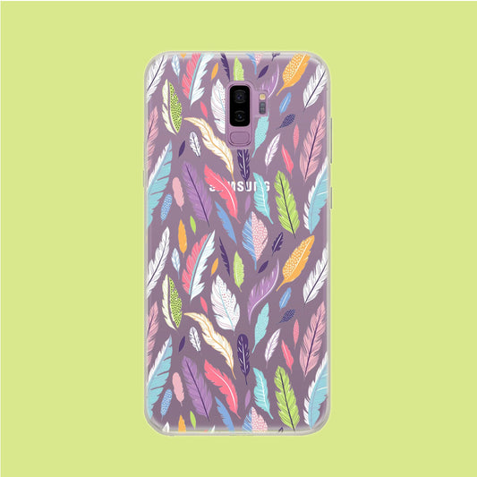 Paradise Feather Drop Samsung Galaxy S9 Plus Clear Case