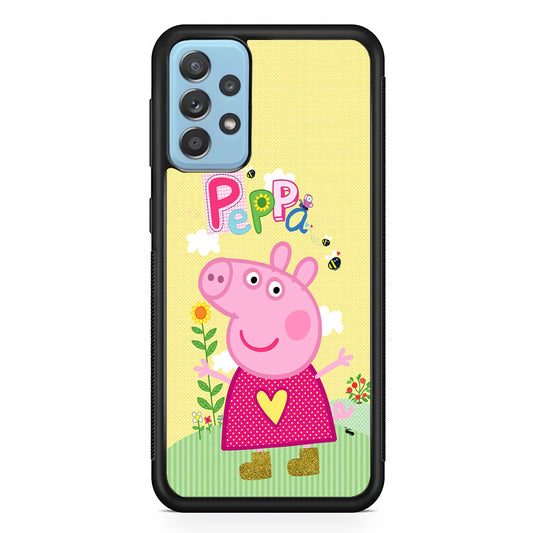 Peppa Pig Sunday Gardening Samsung Galaxy A52 Case